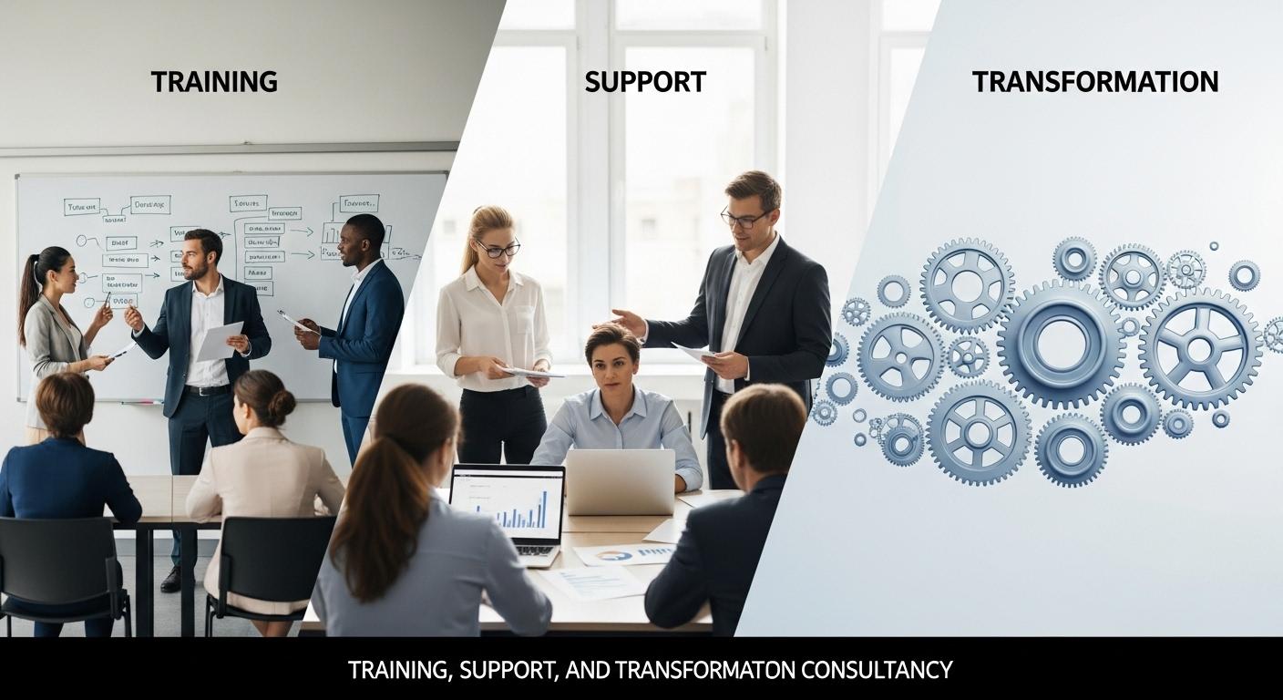Training, Support, and Transformation Consulting Training, Support, and Transformation Consulting